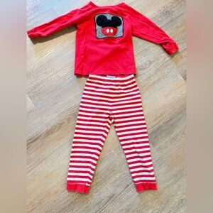 Red Striped Kids matching outfit